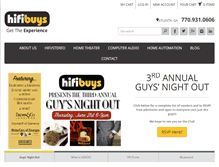 Tablet Screenshot of hifibuys.com